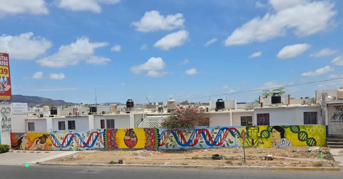 En Culiacán hay un mural que late por dentro. Muestra que la paz comienza en el corazón de las personas