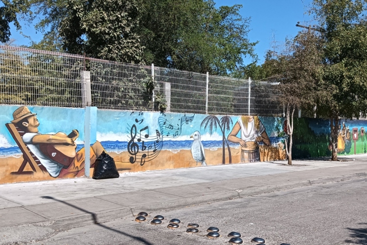 Colores que transforman: estudiantes pintan Murales de Paz en la secundaria Reynaldo Patrón Ortega
