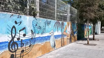 Colores que transforman: estudiantes pintan Murales de Paz en la secundaria Reynaldo Patrón Ortega