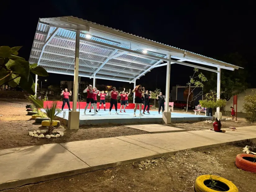 Con la nueva palapa se podrán realizar actividades bajo  su resguardo.