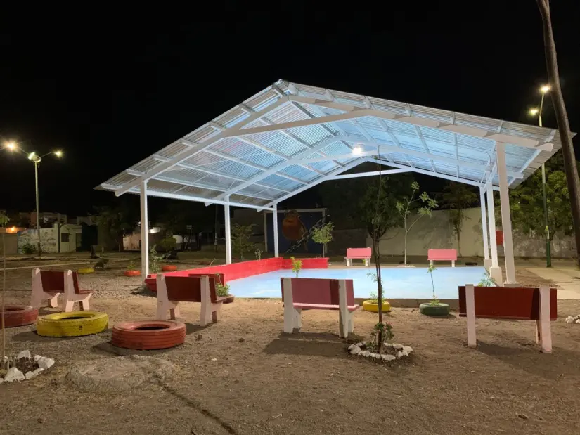 El espacio fue equipado para cubrir todas las necesidades de los usuarios.