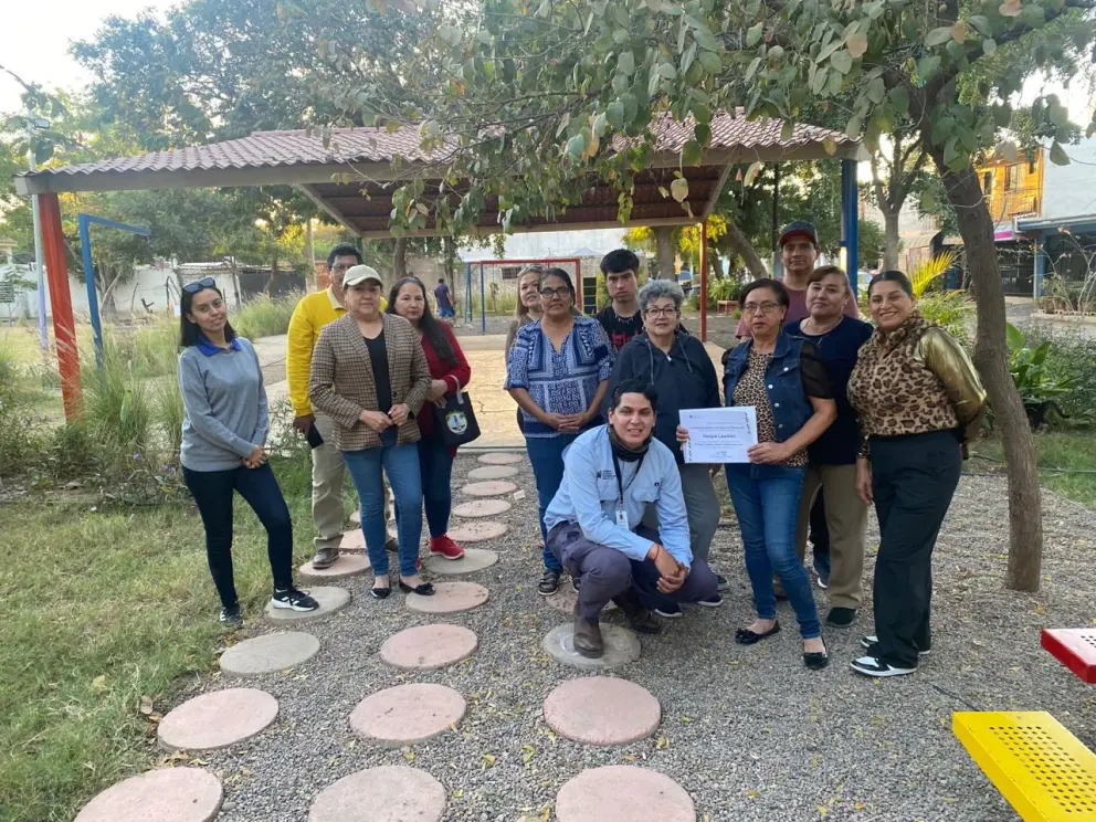 Parque de Laureles Pinos en Culiacán es reconocido por su transformación comunitaria y cuidado ambiental