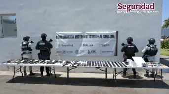 Acciones de seguridad coordinadas debilitan estructuras criminales en Sinaloa