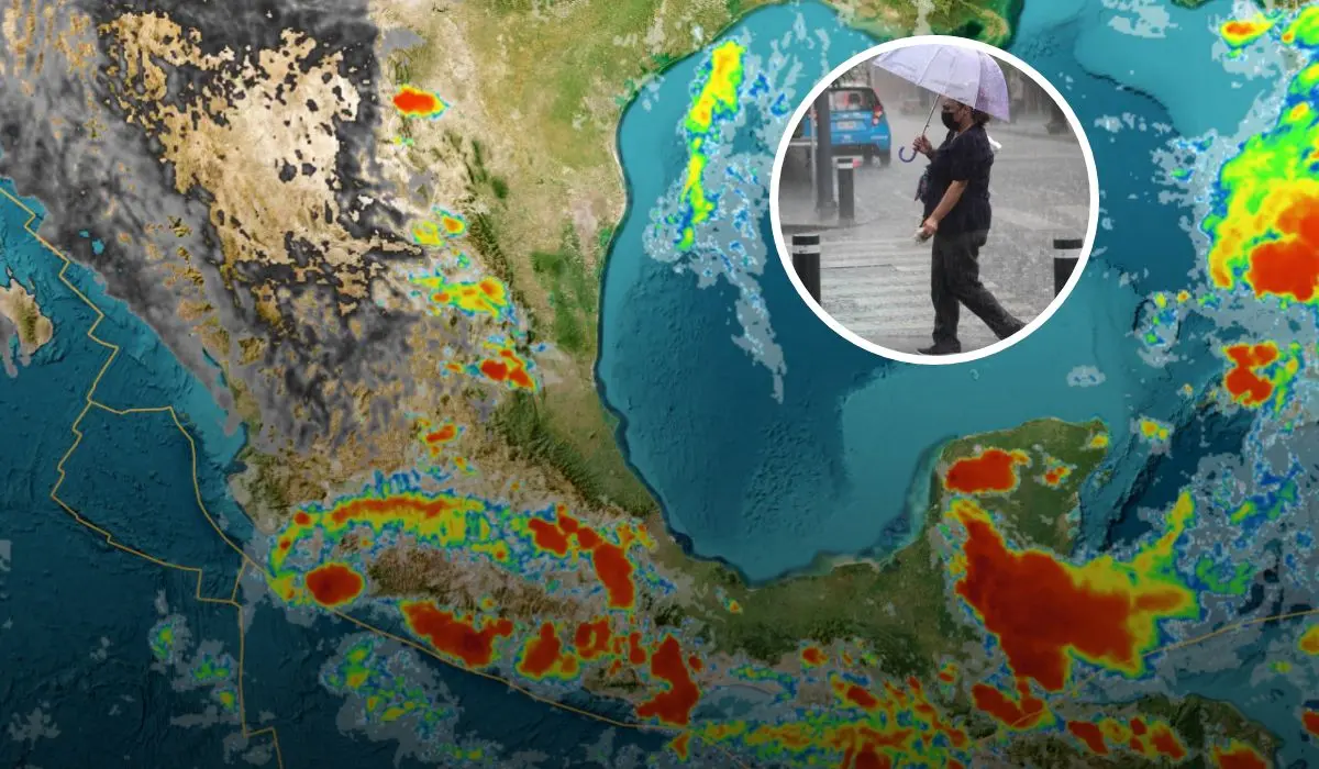 Para los siguientes días la onda tropical número 2 pasará por el Estado de Tabasco con fuertes vientos Foto: El Diario de Tabasco