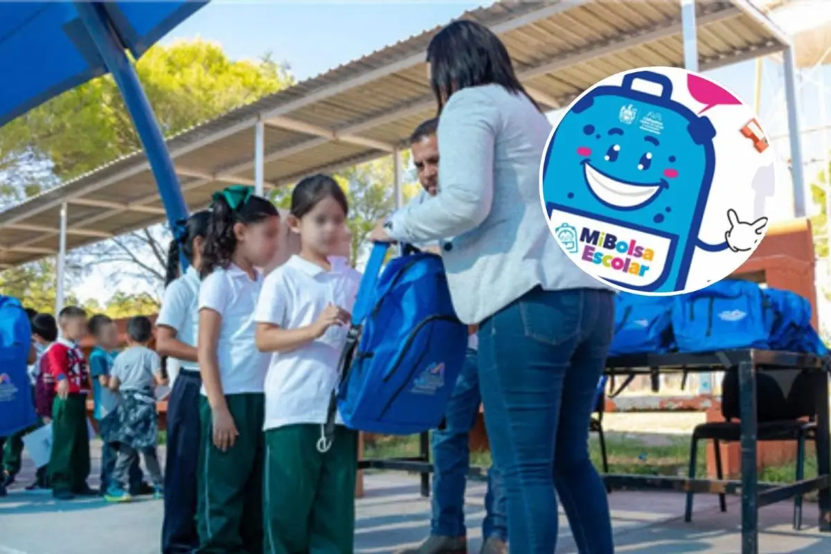 Programa de útiles escolares y mochilas gratis en Chihuahua, para el ciclo escolar 2025-2026. Foto: Cortesía