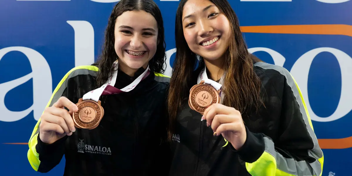 Sinaloa inicia fuerte en natación CONADE 2025 con tres bronces y una generación de jóvenes promesas. Foto ISDE