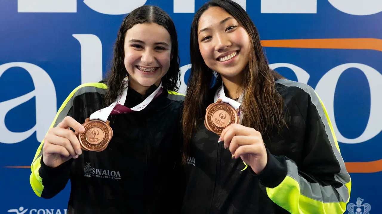 Sinaloa inicia fuerte en natación CONADE 2025 con tres bronces y una generación de jóvenes promesas. Foto ISDE