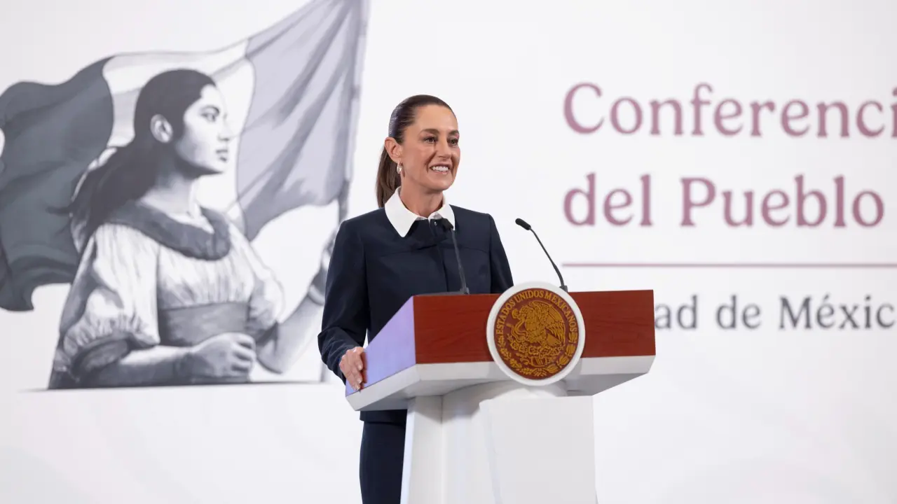 Claudia Sheinbaum, presidenta de México.