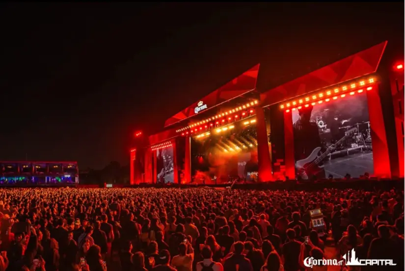 Corona Capital 2024. Foto: Instagram @coronacapital Corona Capital 2024. Foto: Instagram @coronacapital.