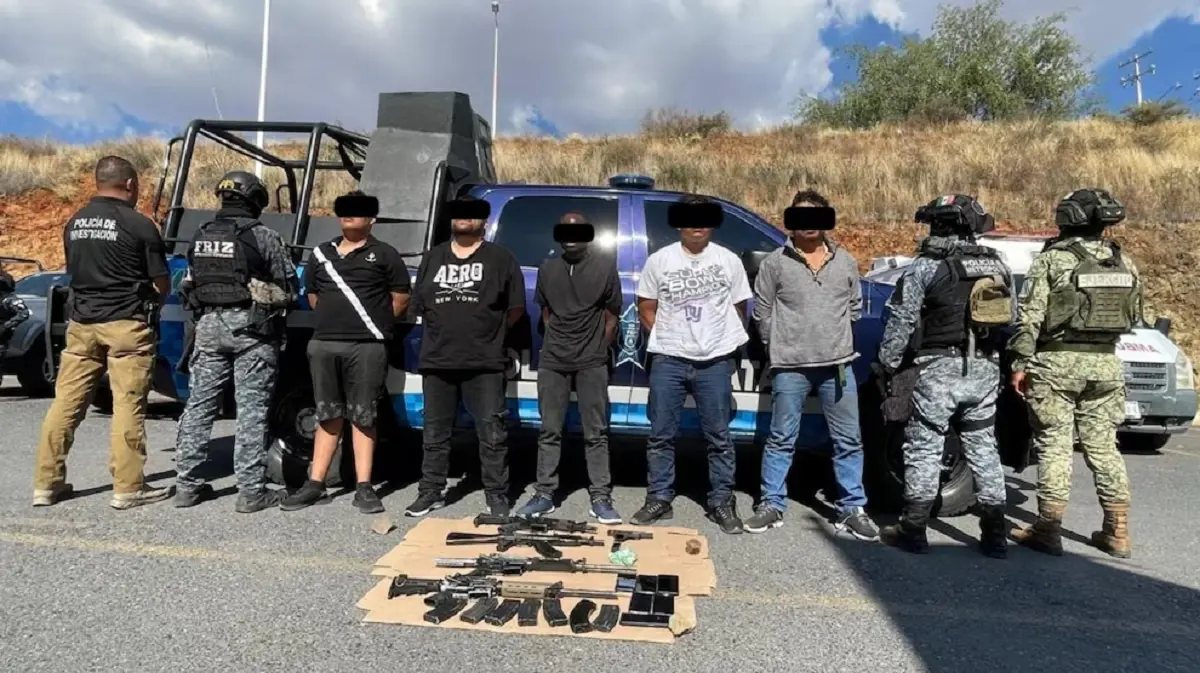 Los operativos se realizaron en Zacatecas y Guadalupe. Foto: SSP Zacatecas