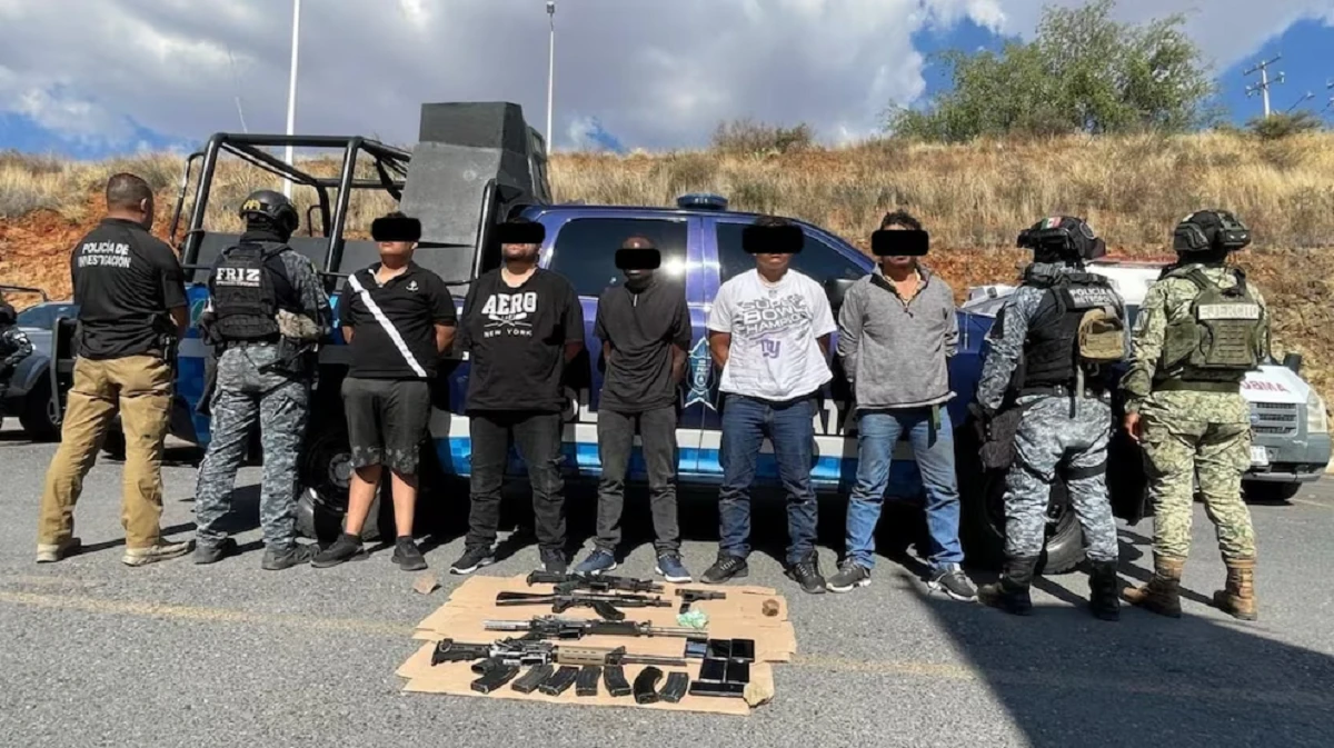 Los operativos se realizaron en Zacatecas y Guadalupe. Foto: SSP Zacatecas