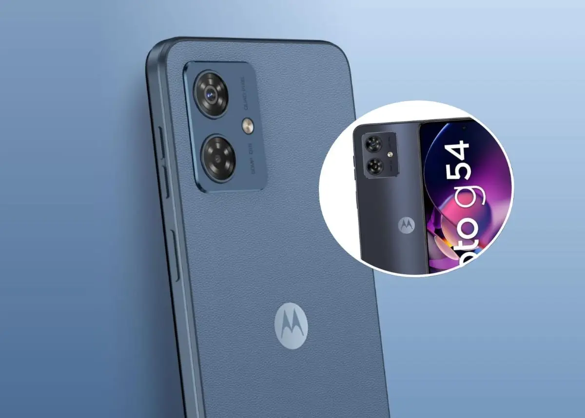 El Motorola Moto G54 viene con pantalla OLED 6,5 pulgadas. Foto: Cortesía