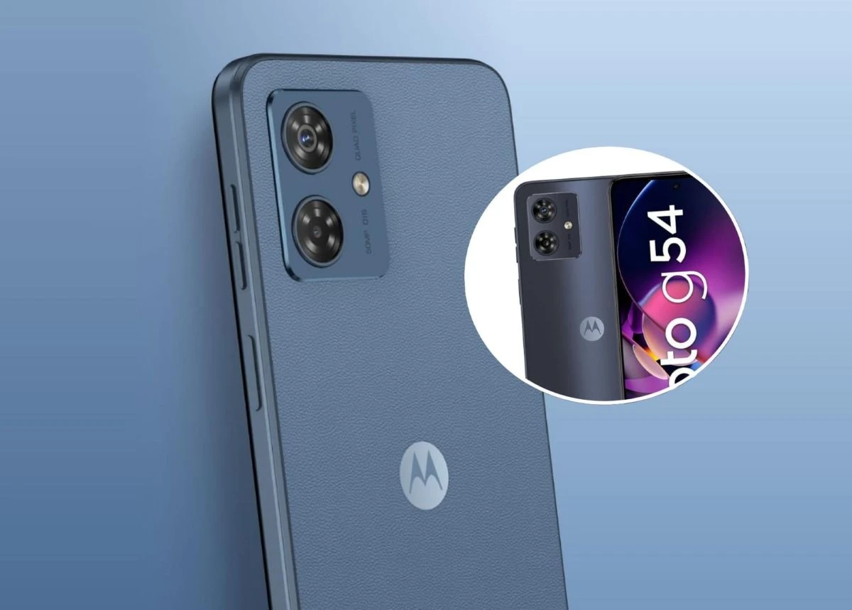 El Motorola Moto G54 viene con pantalla OLED 6,5 pulgadas. Foto: Cortesía