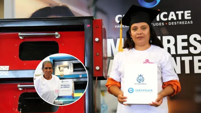 Mi Negocio Pa’ delante entrega apoyos en Guanajuato. Foto: Cortesía