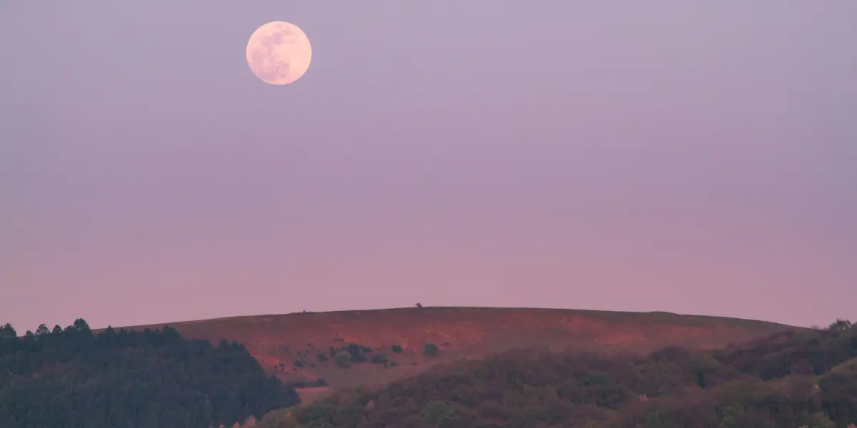 Estos son los mejores lugares para ver la Luna de Fresa 2025. Foto: Unsplash.