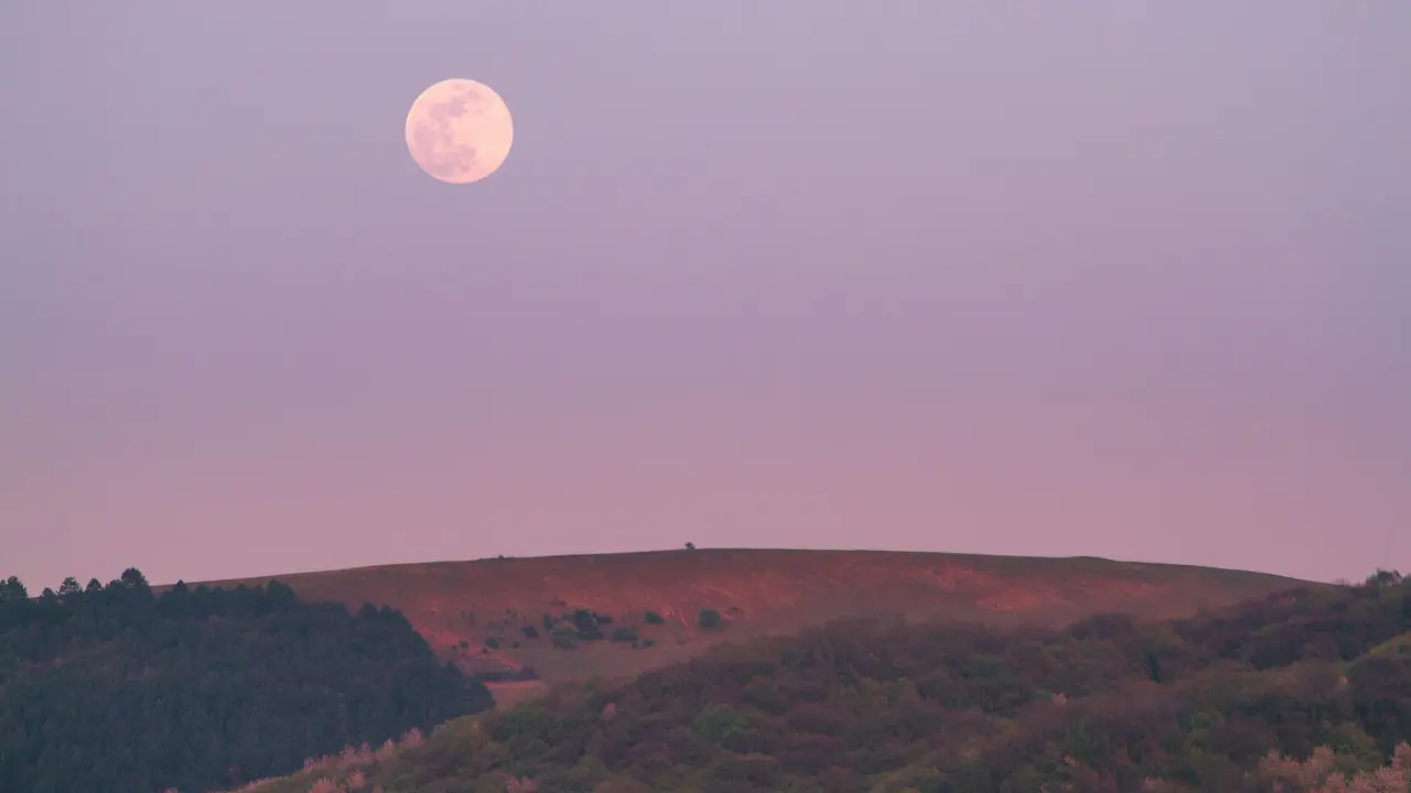 Estos son los mejores lugares para ver la Luna de Fresa 2025. Foto: Unsplash.