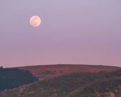 Romántica, intensa y rosada: así se verá la Luna de Fresa 2025 en estos estados