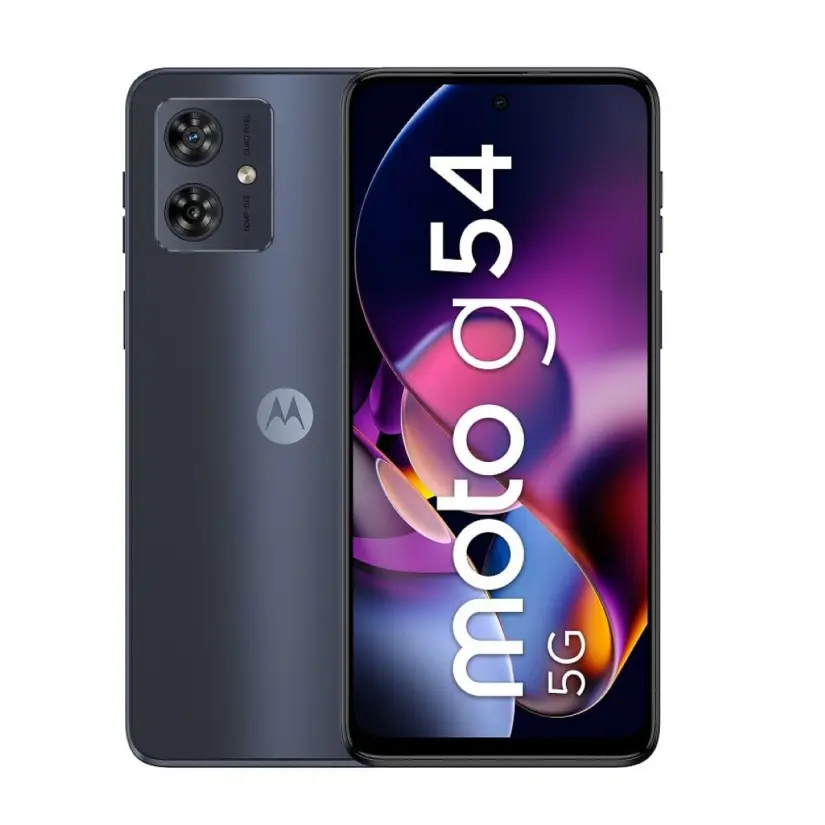 Motorola Moto G54 con cámara trasera de 50 megapíxeles. Foto: Cortesía Motorola Moto G54 con cámara trasera de 50 megapíxeles. Foto: Cortesía