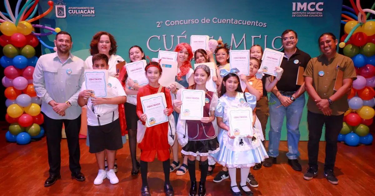 Arte, palabra y emoción en la semifinal del Concurso de Cuentacuentos en Culiacán