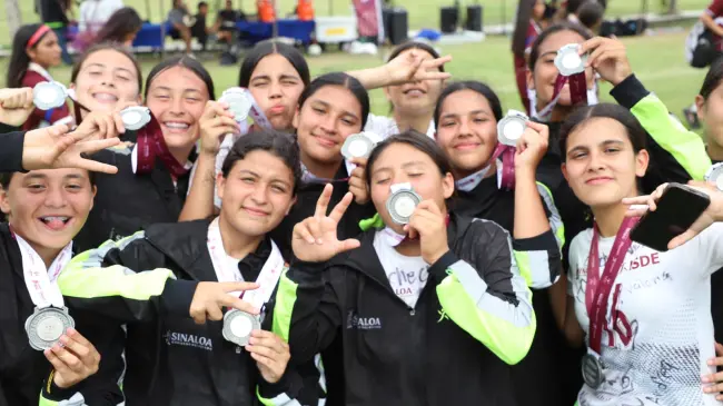 Plata con sabor a oro: Sinaloa Sub-15 femenil hace historia en la final de fútbol de la Olimpiada Nacional CONADE 2025. Foto: ISDE