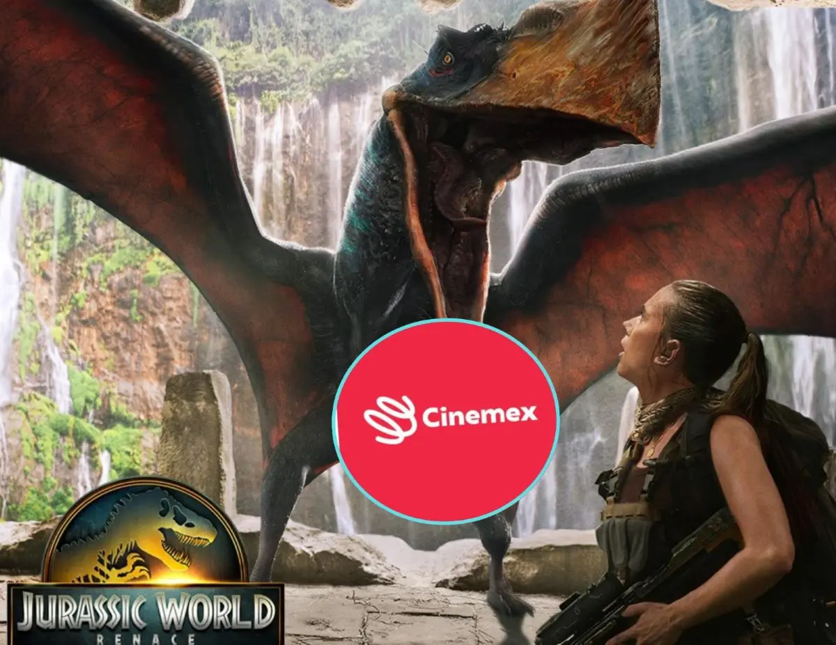 Cinemex saca palomera de Jurassic World: Rebirth. Foto: Cortesía