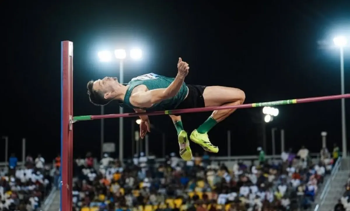 Edgar Rivera logró el primer lugar en Korzo Jump 2025. Foto: Conade