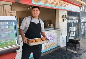 Horacio Tirado es un ingeniero que encontró en las donas una fórmula para equilibrar su vida