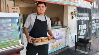 Horacio Tirado es un ingeniero que encontró en las donas una fórmula para equilibrar su vida