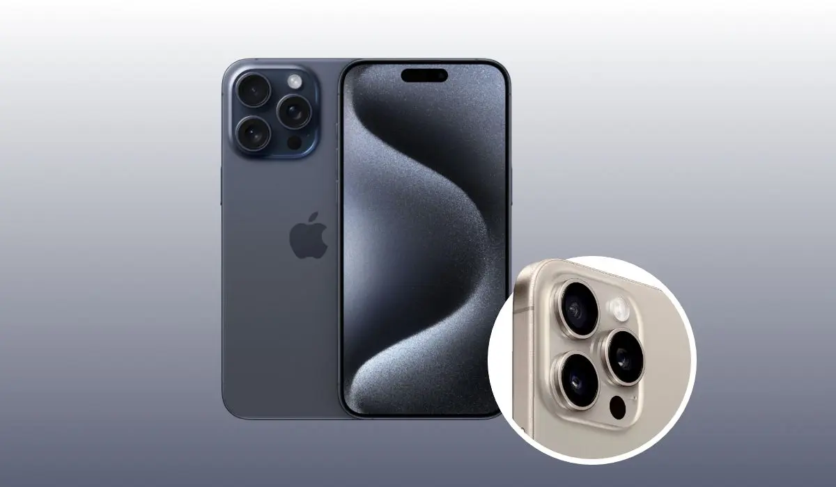 iPhone 15 Pro Max con pantalla de 6,7 pulgadas. Foto. Cortesía