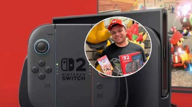 El lanzamiento mundial del Nintendo Switch 2. Foto: Cortesía