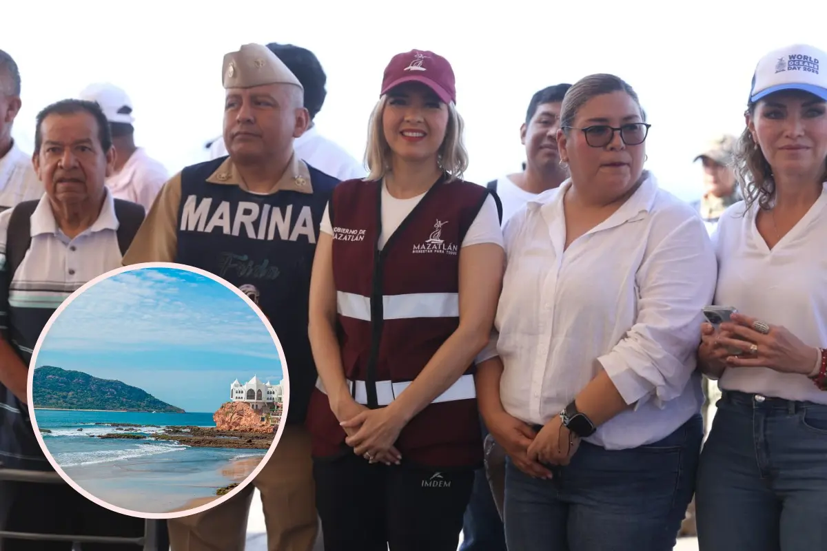 El objetivo es que para 2030 ya no haya plásticos en las playas y costas de Mazatlán. Edición de foto: TBN