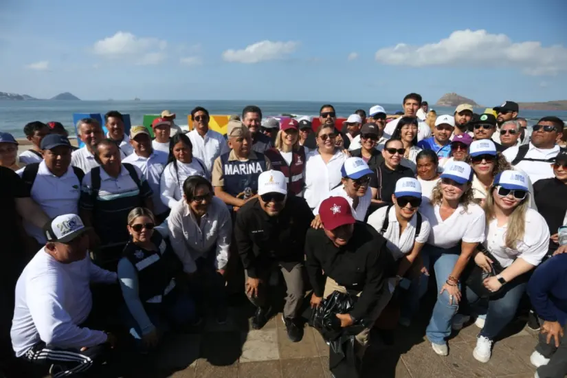 Mazatlán se suma así a la estrategia nacional para limpiar y conservar las playas y costas. Foto: Cortesía