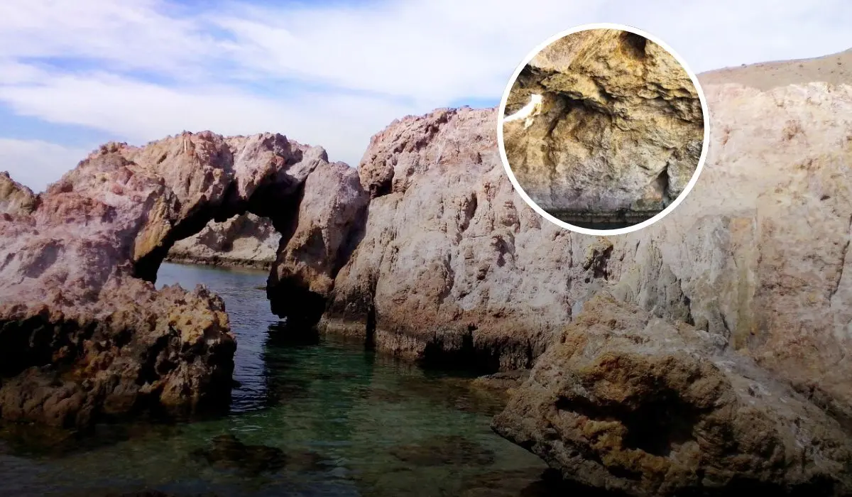 Descubre el origen de tras de los majestuosos arcos de Playa Arquitos en Isla Marcos Foto: Senderismo kids Aventuras, con Paulina (Facebook) / mindtrip
