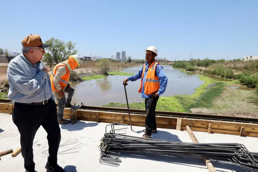 Puente Santa Fe, en Culiacán Puente Santa Fe, en Culiacán. Foto: Cortesía