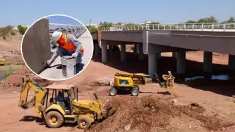 Puente Santa Fe, será descongestionador del tráfico en Culiacán; ya casi está listo