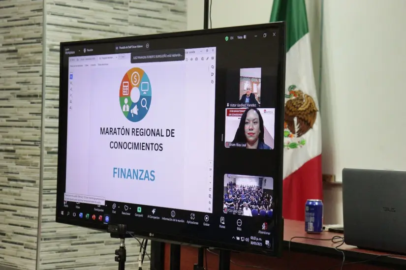 El Maratón Regional de Conocimientos fue realizado de manera virtual. Foto: Cortesía.
