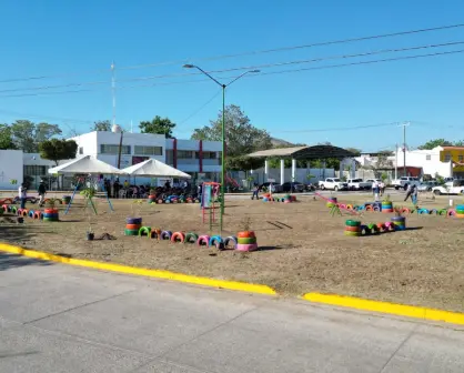 ¡Qué Bonito Mazatlán! llega a la colonia Genaro Estrado con nuevo espacio recreativo 