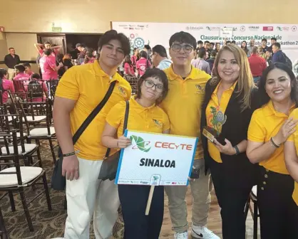 Alumnos de CECyTE ganan tercer lugar en Concurso de Innovación y Tecnología Robótica
