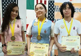 La secundaria no. 5 de El Palmito en Culiacán es sede del primer concurso de inglés Spelling Bee zonal