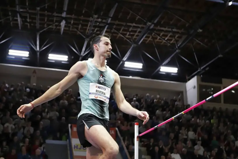Edgar Rivera se corona en el Korzo Jump 2025 de Croacia El sonorense tiene una larga trayectoria con muchos logros. Foto: Cortesía