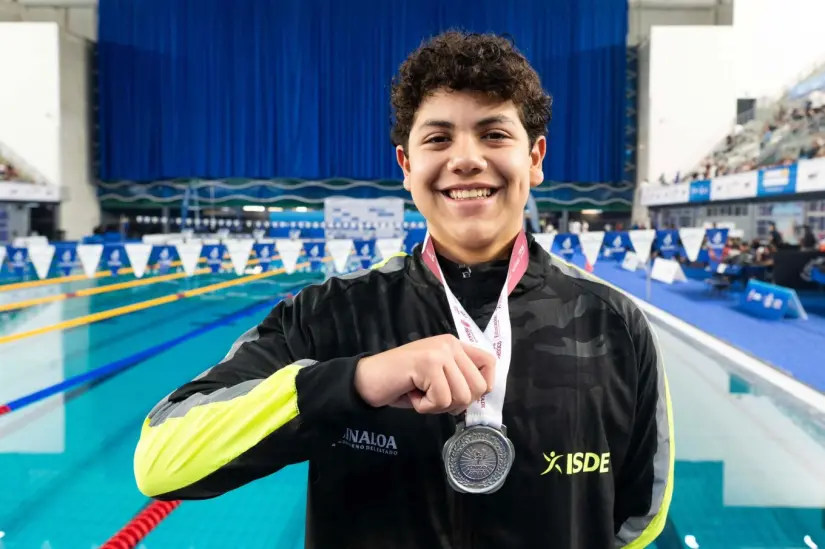 El culichi, Bryan Meza logra su segunda medalla. Foto: Cortesía El culichi, Bryan Meza logra su segunda medalla. Foto: Cortesía