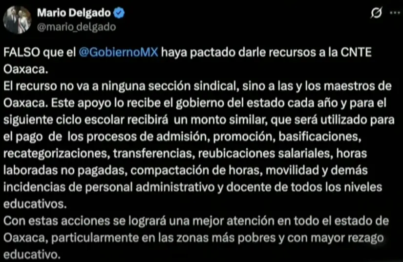Explicación del Secretario de Educación, Mario Delgado. Imagen. Mañanera del Pueblo. Explicación del Secretario de Educación, Mario Delgado. Imagen. Mañanera del Pueblo.