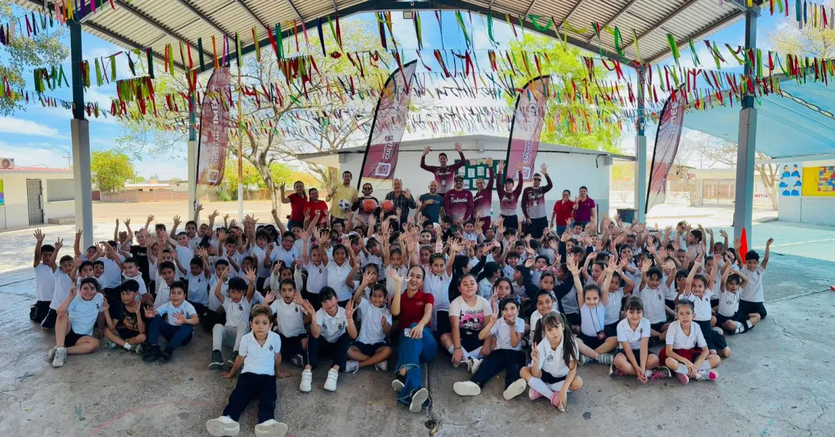 Niñez de la Primaria Dionicio Saldaña en Culiacán vive una jornada llena de alegría, juegos y valores