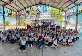 Niñez de la Primaria Dionicio Saldaña en Culiacán vive una jornada llena de alegría, juegos y valores