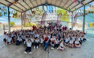 Niñez de la Primaria Dionicio Saldaña en Culiacán vive una jornada llena de alegría, juegos y valores