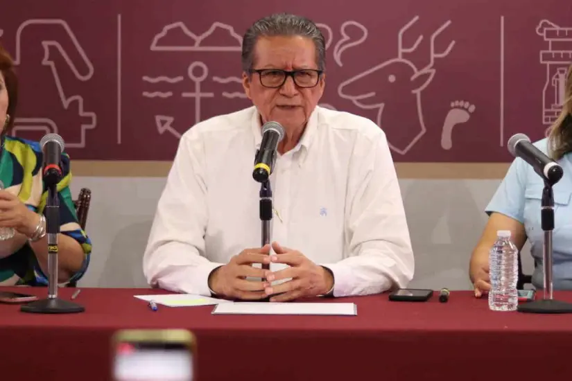 Feliciano Castro,secretario de Gobierno, informó los avances de las Viviendas para el Bienestar. Foto: Cortesía. Feliciano Castro,secretario de Gobierno, informó los avances de las Viviendas para el Bienestar. Foto: Cortesía.