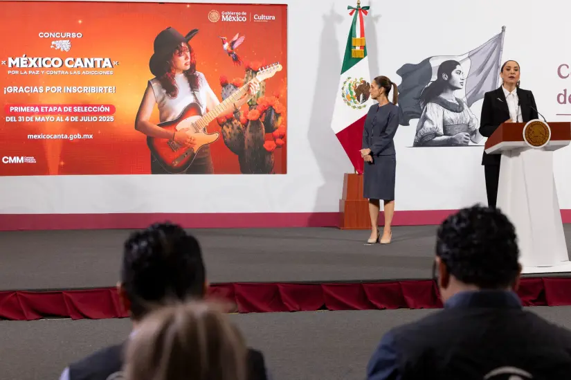 Los semifinalistas trabajaron en conjunto con Ricky Muñoz. Foto: Gob. de México