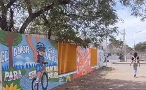 Murales que inspiran: mensajes de paz, amor y esperanza en primarias de la colonia 8 de Febrero en Culiacán