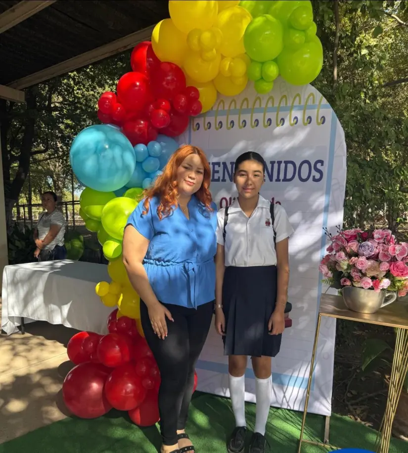 Su maestra Verónica Elizalde se siente muy satisfecha con los logros de Nikoll.