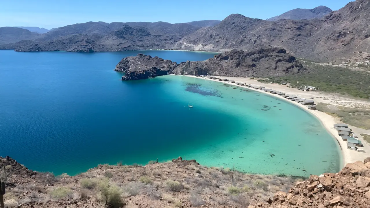 Estos son los detalles de la Playa El Burro, en Baja California Sur. Foto: México desconocido.